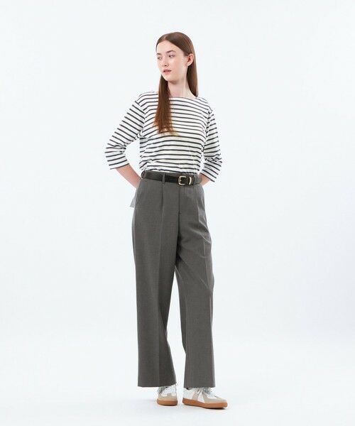 MACKINTOSH PHILOSOPHY / マッキントッシュ フィロソフィー カットソー | バッキンガムベア ワッペンボーダーロンT | 詳細4