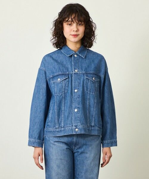 MACKINTOSH PHILOSOPHY / マッキントッシュ フィロソフィー ブルゾン | GREY LABEL　デニムトラッカージャケット | 詳細4