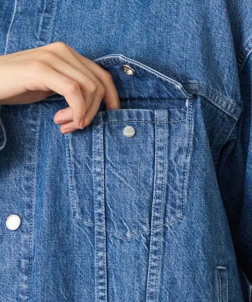 MACKINTOSH PHILOSOPHY / マッキントッシュ フィロソフィー ブルゾン | GREY LABEL　デニムトラッカージャケット | 詳細7
