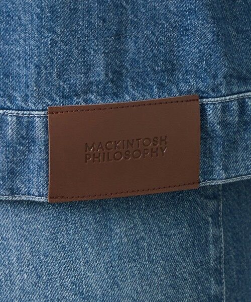 MACKINTOSH PHILOSOPHY / マッキントッシュ フィロソフィー ブルゾン | GREY LABEL　デニムトラッカージャケット | 詳細8