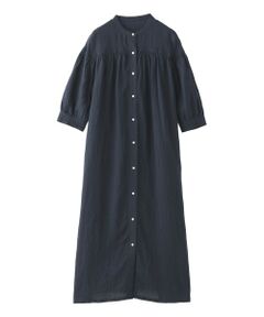 MACKINTOSH PHILOSOPHY / マッキントッシュ フィロソフィー ロング・マキシ丈ワンピース | GREY LABEL リネンシャーリングドレス