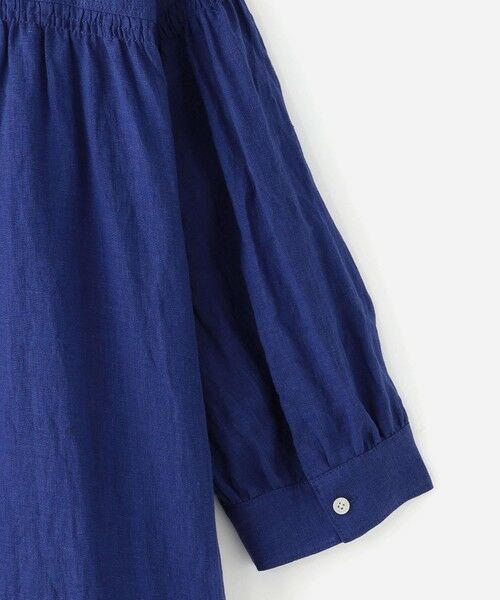 MACKINTOSH PHILOSOPHY / マッキントッシュ フィロソフィー ロング・マキシ丈ワンピース | GREY LABEL リネンシャーリングドレス | 詳細3