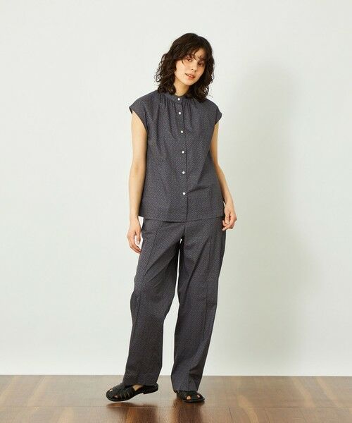 MACKINTOSH PHILOSOPHY / マッキントッシュ フィロソフィー シャツ・ブラウス | GREY LABEL ジオメトリックスタンドカラーブラウス | 詳細1