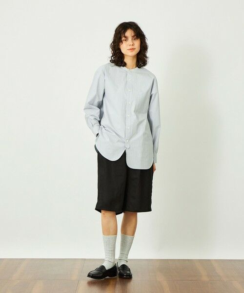 MACKINTOSH PHILOSOPHY / マッキントッシュ フィロソフィー シャツ・ブラウス | GREY LABEL バンドカラーシャツ | 詳細3