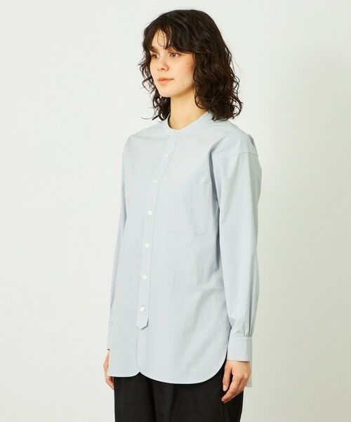 MACKINTOSH PHILOSOPHY / マッキントッシュ フィロソフィー シャツ・ブラウス | GREY LABEL バンドカラーシャツ | 詳細5