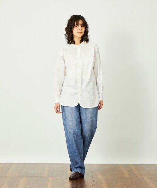 MACKINTOSH PHILOSOPHY / マッキントッシュ フィロソフィー シャツ・ブラウス | GREY LABEL バンドカラーシャツ | 詳細1