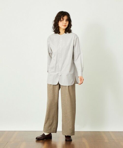 MACKINTOSH PHILOSOPHY / マッキントッシュ フィロソフィー シャツ・ブラウス | GREY LABEL バンドカラーシャツ | 詳細2