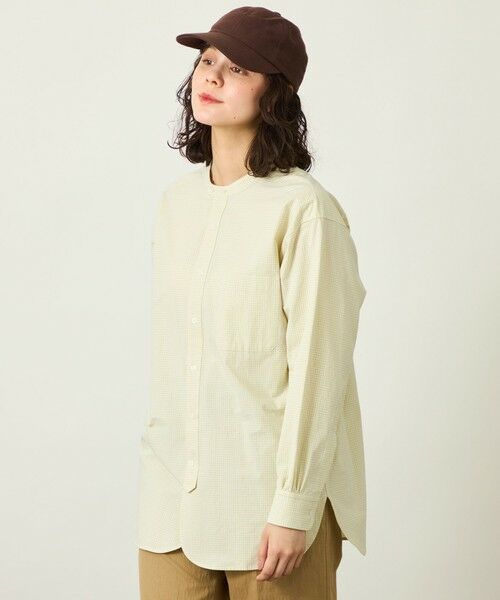MACKINTOSH PHILOSOPHY / マッキントッシュ フィロソフィー シャツ・ブラウス | GREY LABEL パターンドバンドカラーシャツ | 詳細1