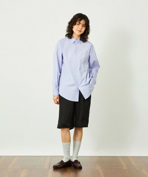 MACKINTOSH PHILOSOPHY / マッキントッシュ フィロソフィー シャツ・ブラウス | GREY LABEL レギュラーカラーシャツTHOMAS MASON製 | 詳細1