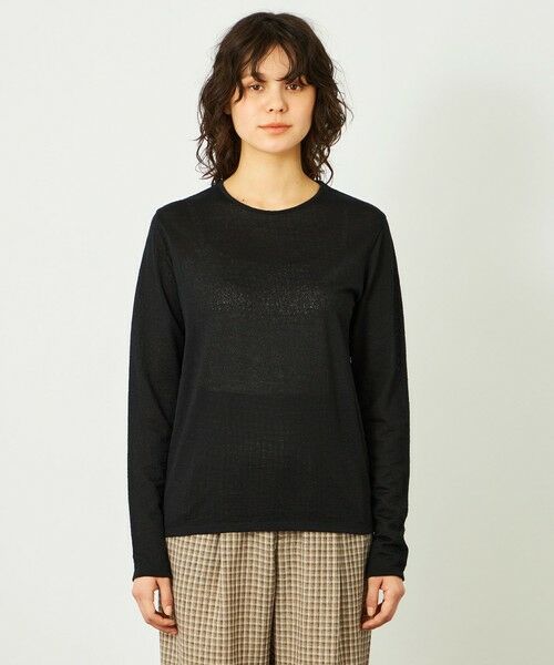 MACKINTOSH PHILOSOPHY / マッキントッシュ フィロソフィー カットソー | GREY LABEL レースジャガードプルオーバー | 詳細3