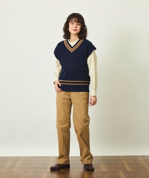 MACKINTOSH PHILOSOPHY / マッキントッシュ フィロソフィー ニット・セーター | GREY LABEL チルデンニットベスト | 詳細1