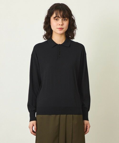 MACKINTOSH PHILOSOPHY / マッキントッシュ フィロソフィー ニット・セーター | GREY LABEL ファインコットンポロニット | 詳細3