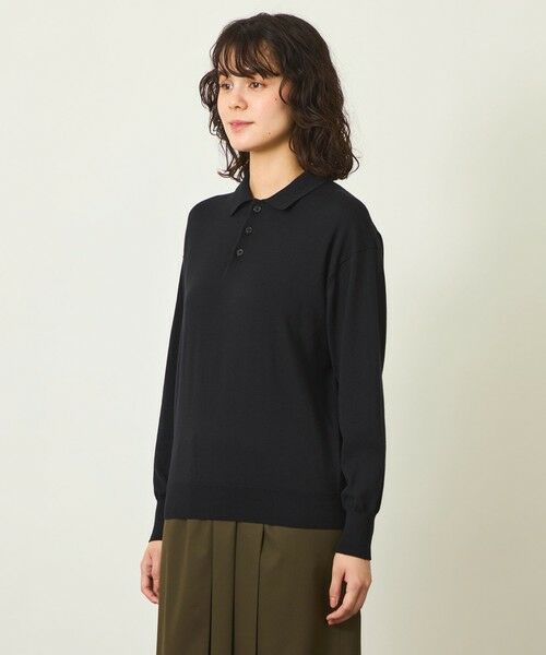 MACKINTOSH PHILOSOPHY / マッキントッシュ フィロソフィー ニット・セーター | GREY LABEL ファインコットンポロニット | 詳細4
