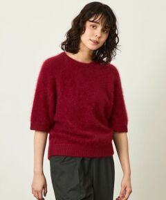 MACKINTOSH PHILOSOPHY / マッキントッシュ フィロソフィー ニット・セーター | GREY LABEL ウールファーハーフスリーブニット