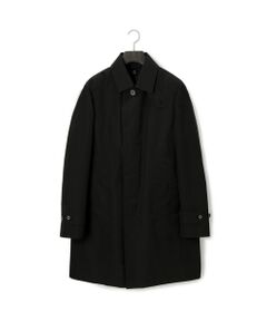 【TROTTER COAT / GATWICK】ピーチメモリータフタ ステンカラーコート