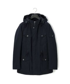 【TROTTER COAT / STANSTED】ピーチメモリータフタ フィールドスモック