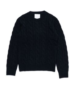 MACKINTOSH PHILOSOPHY(MENS) / マッキントッシュ フィロソフィー　メンズ ニット・セーター | ケーブルクルーネックセーター