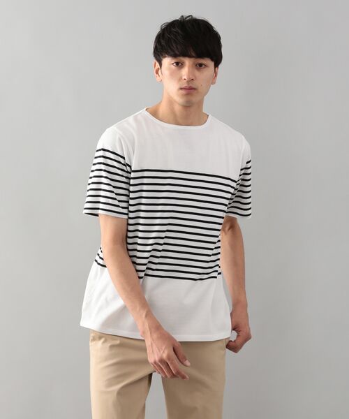 セール マリンボーダー ボートネックtシャツ Tシャツ Mackintosh Philosophy Mens マッキントッシュ フィロソフィー メンズ ファッション通販 タカシマヤファッションスクエア