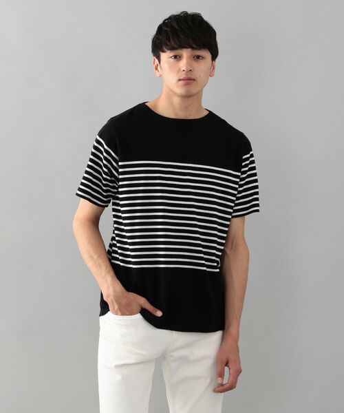 セール マリンボーダー ボートネックtシャツ Tシャツ Mackintosh Philosophy Mens マッキントッシュ フィロソフィー メンズ ファッション通販 タカシマヤファッションスクエア