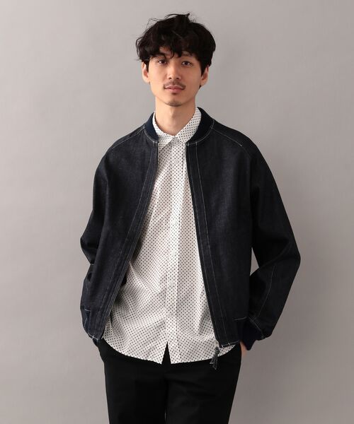 セール Web限定 ストレッチデニム ボンバージャケット Gジャン デニムジャケット Mackintosh Philosophy Mens マッキントッシュ フィロソフィー メンズ ファッション通販 タカシマヤファッションスクエア