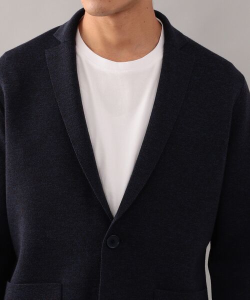 セール ファインウールミラノリブ ニットジャケット テーラードジャケット Mackintosh Philosophy Mens マッキントッシュ フィロソフィー メンズ ファッション通販 タカシマヤファッションスクエア