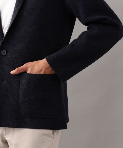 セール ファインウールミラノリブ ニットジャケット テーラードジャケット Mackintosh Philosophy Mens マッキントッシュ フィロソフィー メンズ ファッション通販 タカシマヤファッションスクエア