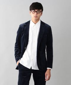 【EASY DRESSING】 ストレッチコーデュロイ シングル2Bジャケット