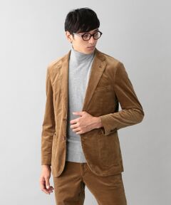 【EASY DRESSING】 ストレッチコーデュロイ シングル2Bジャケット