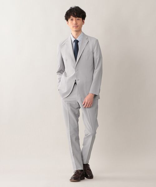 MACKINTOSH PHILOSOPHY(MENS) / マッキントッシュ フィロソフィー　メンズ テーラードジャケット | 【TROTTER】サッカーギンガム　ウルトラライトジャケット | 詳細5