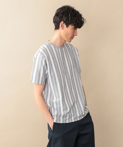 セール Web限定 サーフニットストライプ Mpクルーネックｔシャツ カットソー Mackintosh Philosophy Mens マッキントッシュ フィロソフィー メンズ ファッション通販 タカシマヤファッションスクエア