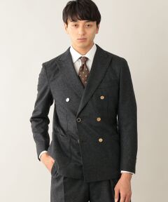 ウールフランネル　DOUBLE BRESTED BLAZER