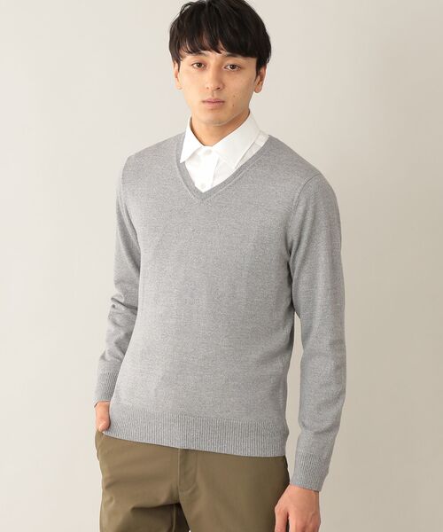 セール ファインウール Vネックプルオーバー ニット セーター Mackintosh Philosophy Mens マッキントッシュ フィロソフィー メンズ ファッション通販 タカシマヤファッションスクエア