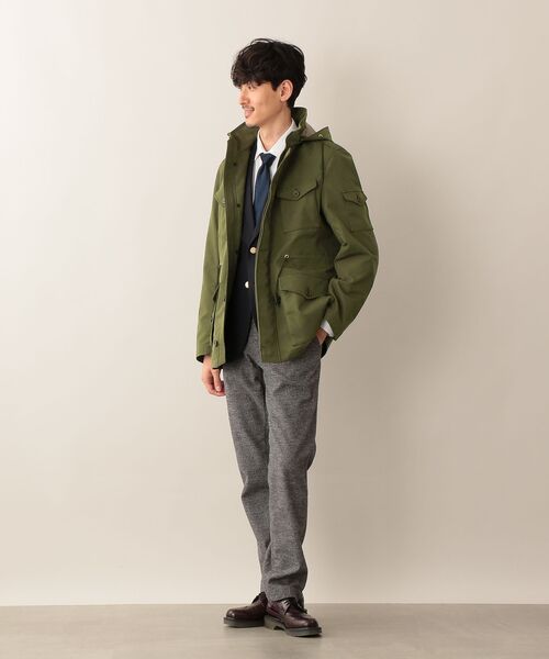 MACKINTOSH PHILOSOPHY(MENS) / マッキントッシュ フィロソフィー　メンズ ノーカラージャケット | TROTTER JACKET NEW ＃000 BLAZER バーズアイストレッチ | 詳細4