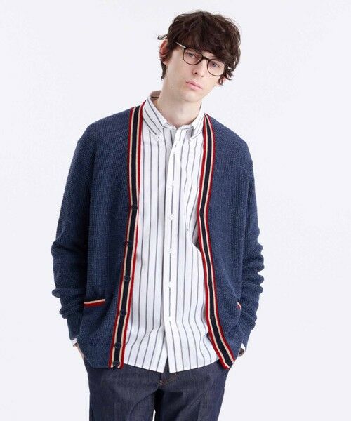 セール 綿麻変形カノコ ラインカーディガン ニット セーター Mackintosh Philosophy Mens マッキントッシュ フィロソフィー メンズ ファッション通販 タカシマヤファッションスクエア