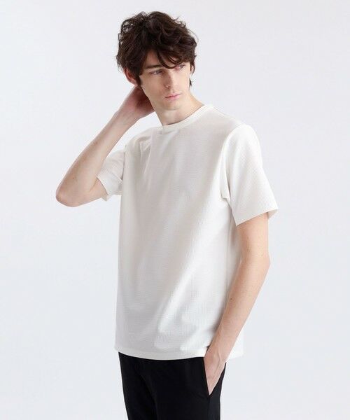 セール クルーネック半袖tシャツ トリコットサッカー カットソー Mackintosh Philosophy Mens マッキントッシュ フィロソフィー メンズ ファッション通販 タカシマヤファッションスクエア