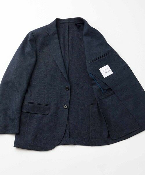 MACKINTOSH PHILOSOPHY(MENS) / マッキントッシュ フィロソフィー　メンズ ノーカラージャケット | TROTTER JACKET　＃089　ピンヘッドストレッチ | 詳細17