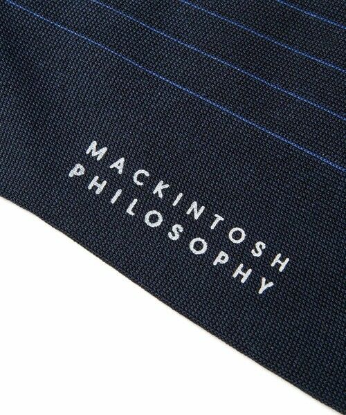 MACKINTOSH PHILOSOPHY(MENS) / マッキントッシュ フィロソフィー　メンズ ソックス | プレーティングストライプビジネスソックス | 詳細2