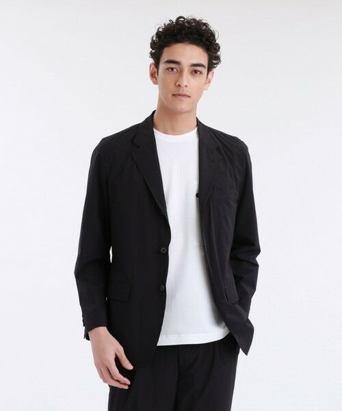 セール ストレッチナイロンワッシャー Br212 Jacket ノーカラージャケット Mackintosh Philosophy Mens マッキントッシュ フィロソフィー メンズ ファッション通販 タカシマヤファッションスクエア