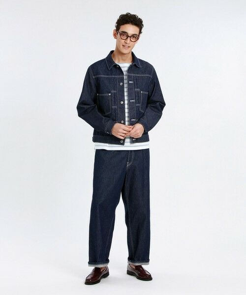 MACKINTOSH PHILOSOPHY(MENS) / マッキントッシュ フィロソフィー　メンズ ノーカラージャケット | GREY LABEL デニムジャケット | 詳細5