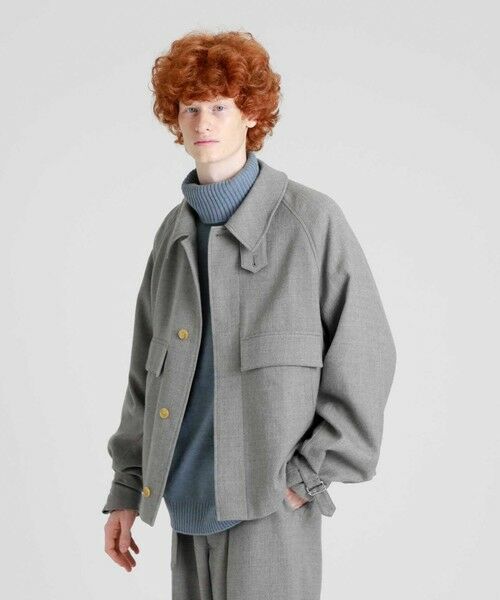 GREY LABEL 【RUSPER（ラスパー）】 WOOL FLANNEL