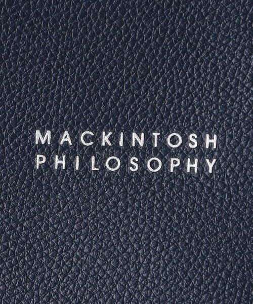 MACKINTOSH PHILOSOPHY(MENS) / マッキントッシュ フィロソフィー　メンズ メッセンジャーバッグ・ウエストポーチ | シンセティックシュリンクレザー トートバッグ | 詳細13