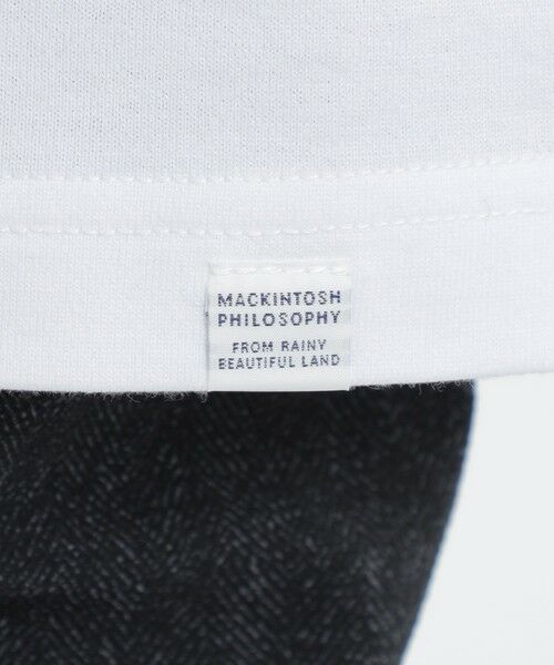 MACKINTOSH PHILOSOPHY(MENS) / マッキントッシュ フィロソフィー　メンズ カットソー | VIBTEXコラボ クルーネック半袖Tシャツ | 詳細10