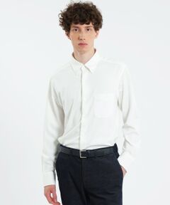 36Gジャージーネルシャツ スクエアボタンダウン