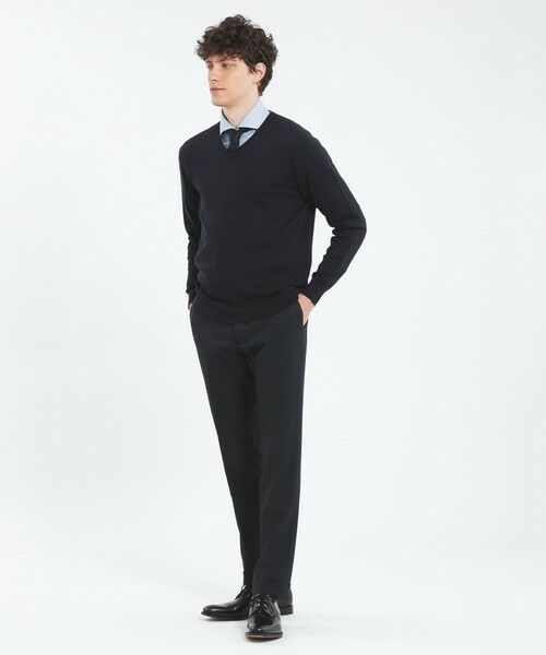 MACKINTOSH PHILOSOPHY(MENS) / マッキントッシュ フィロソフィー　メンズ ニット・セーター | ハイゲージ天竺 ニット Vネックプルオーバー | 詳細8