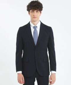 MACKINTOSH PHILOSOPHY(MENS) / マッキントッシュ フィロソフィー　メンズ ノーカラージャケット | トロッター エクストラソリッド ジャケット マイクロハウンドトゥース