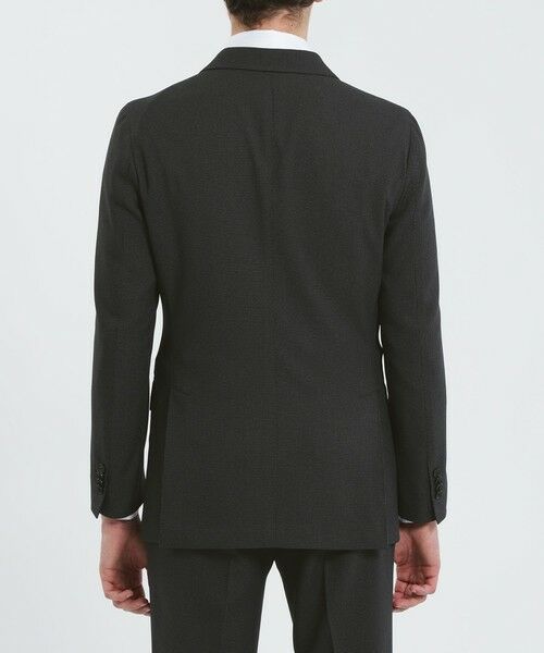 MACKINTOSH PHILOSOPHY(MENS) / マッキントッシュ フィロソフィー　メンズ ノーカラージャケット | トロッター エクストラソリッド ジャケット マイクロハウンドトゥース | 詳細5