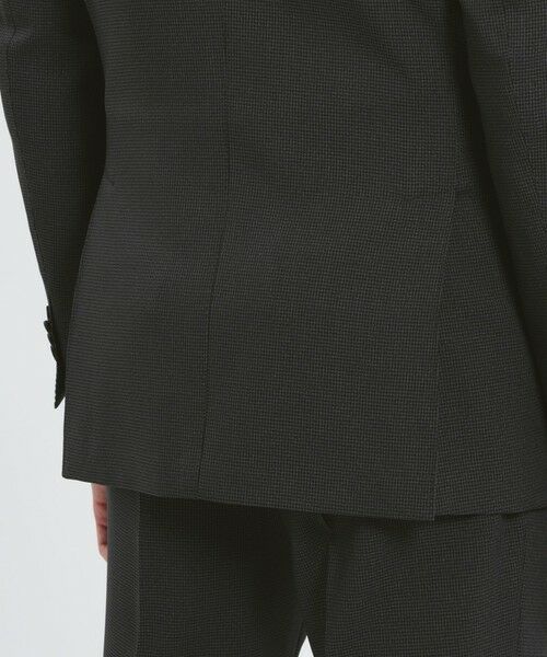 MACKINTOSH PHILOSOPHY(MENS) / マッキントッシュ フィロソフィー　メンズ ノーカラージャケット | トロッター エクストラソリッド ジャケット マイクロハウンドトゥース | 詳細8