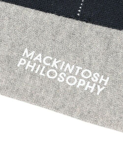 MACKINTOSH PHILOSOPHY(MENS) / マッキントッシュ フィロソフィー　メンズ その他インナー・ルームウェア | ウィンドウペーン ビジネスソックス | 詳細4