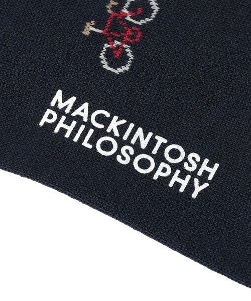 MACKINTOSH PHILOSOPHY(MENS) / マッキントッシュ フィロソフィー　メンズ その他インナー・ルームウェア | サイクルモチーフ カジュアルソックス | 詳細4