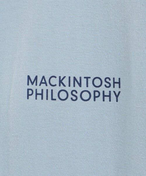 MACKINTOSH PHILOSOPHY(MENS) / マッキントッシュ フィロソフィー　メンズ カットソー | 5.6oz天竺 クルーネックロゴロンＴ | 詳細10